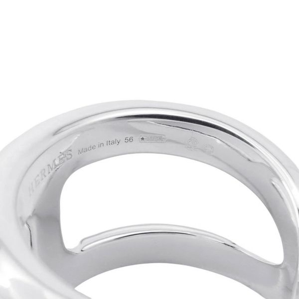 エルメス リング オスモズGM Osmose SV925シルバー リングサイズ56 HERMES ジュエリー 指輪