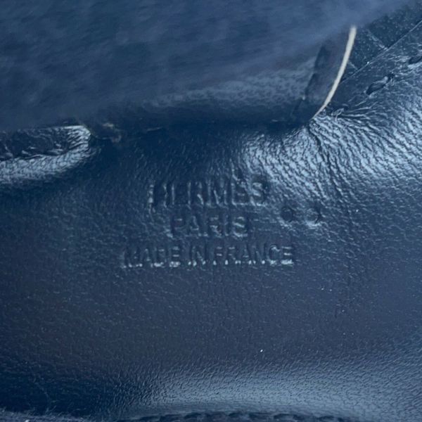 エルメス バッグチャーム ロデオPM タッチ ブラック/ヒマラヤ ラムスキン/ニロティカスマット K刻印 HERMES チャーム オーナメント 黒