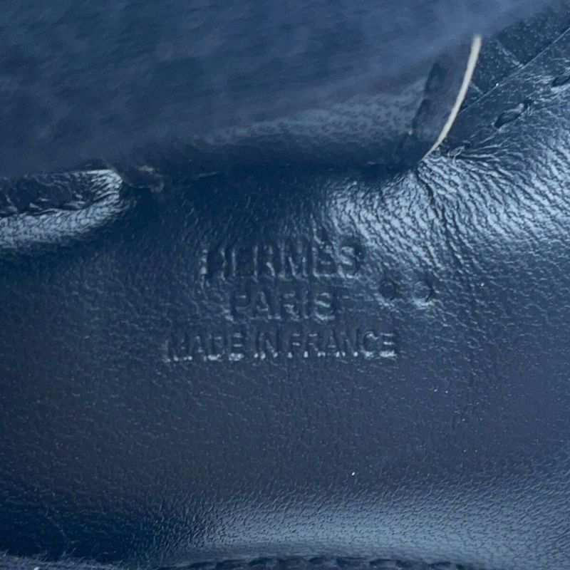 エルメス バッグチャーム ロデオPM タッチ ブラック/ヒマラヤ ラムスキン/ニロティカスマット K刻印 HERMES チャーム オーナメント 黒