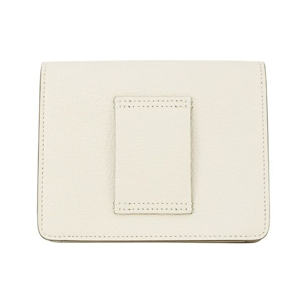 エルメス 財布 ロウリス ルリ スリム ナタ/シルバー金具 シェブルミゾル W刻印 HERMES 財布