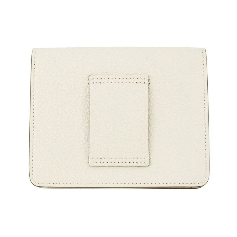 エルメス 財布 ロウリス ルリ スリム ナタ/シルバー金具 シェブルミゾル W刻印 HERMES 財布