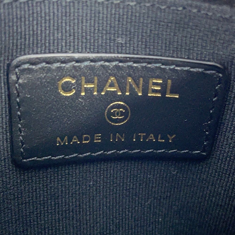 シャネル カードケース マトラッセ ココマーク キャビアスキン AP3139 CHANEL コインケース 黒