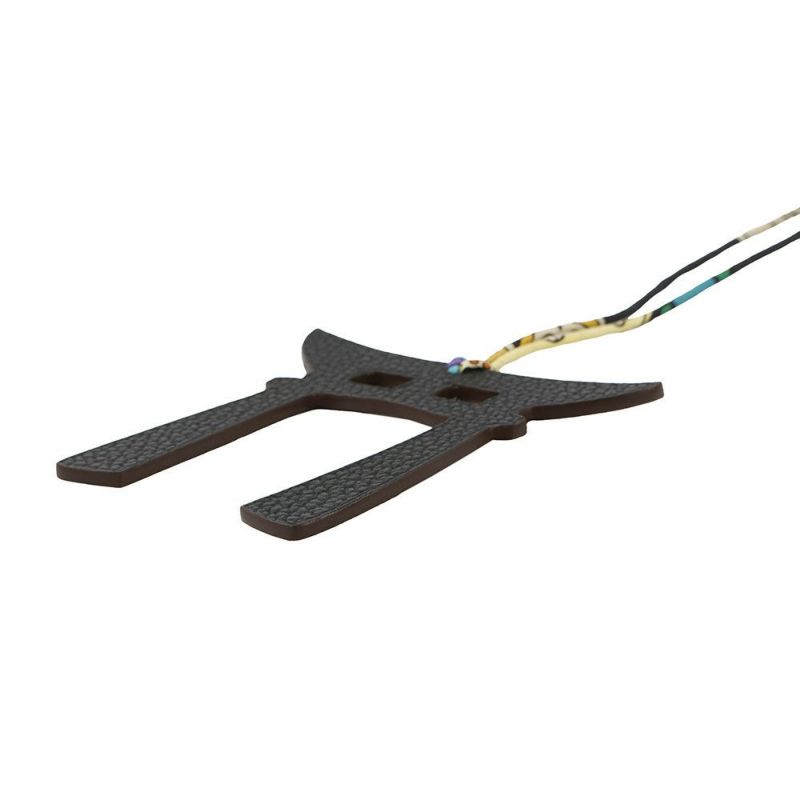 エルメス チャーム プティアッシュ 鳥居 マルチカラー エプソン HERMES バッグチャーム