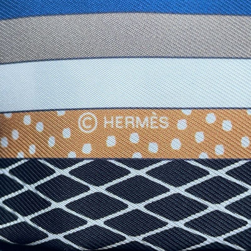 エルメス スカーフ ツイリー グラン・テアトル・ヌーヴォー Grand Theatre Nouveau HERMES シルク 2022年春夏 黒