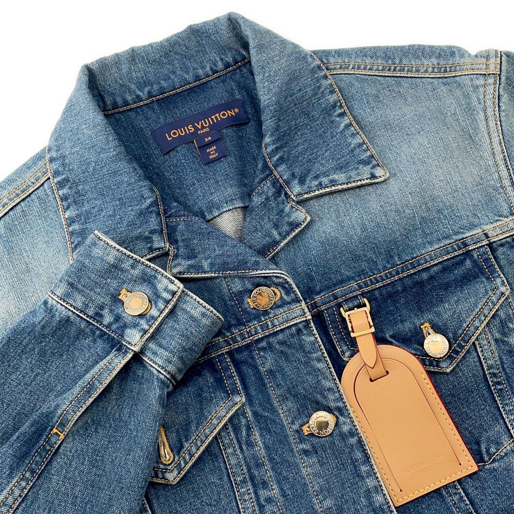 ルイヴィトン ジャケット デニム ストーンウォッシュデニム レディースサイズ34