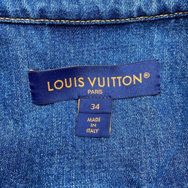 ルイヴィトン ジャケット デニム ストーンウォッシュデニム レディースサイズ34