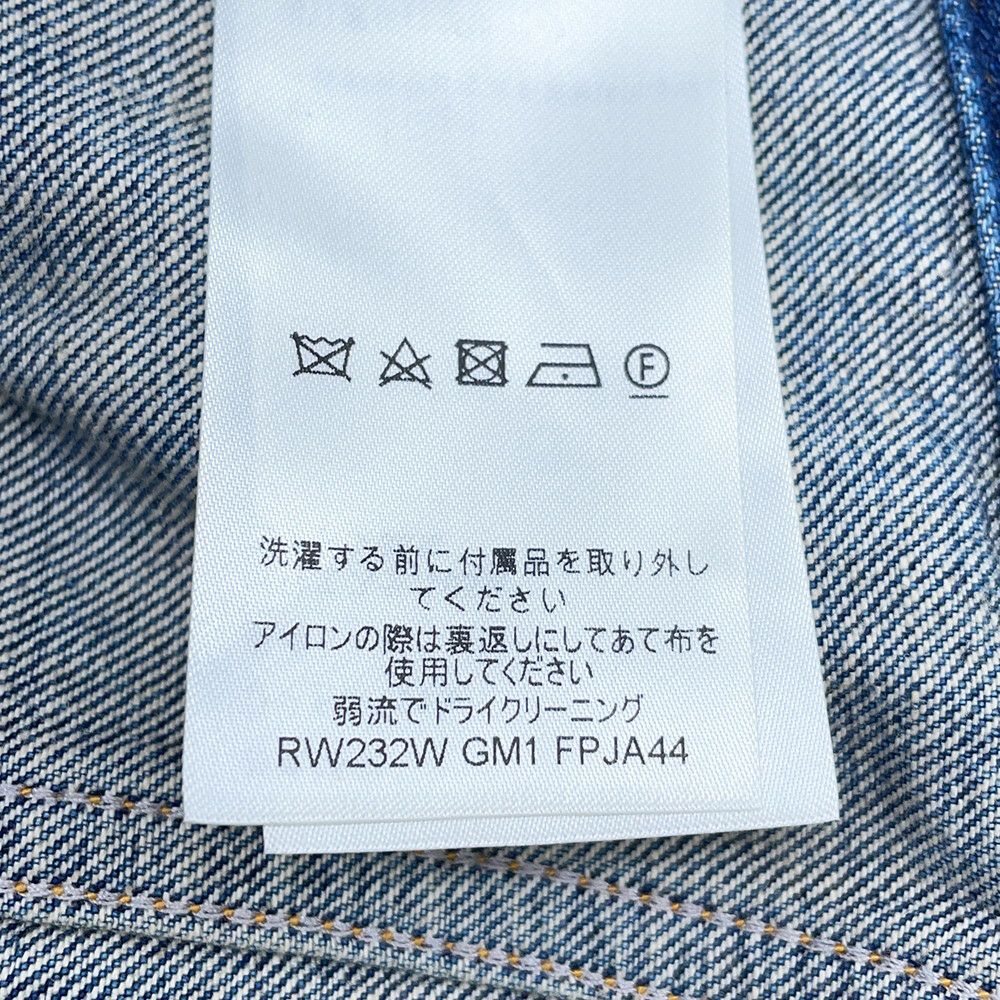 ルイヴィトン ジャケット デニム ストーンウォッシュデニム レディースサイズ34
