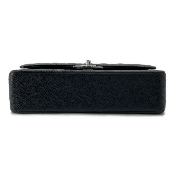 シャネル チェーンショルダーバッグ マトラッセ25 ココマーク キャビアスキン ダブルチェーン A01112 CHANEL 黒