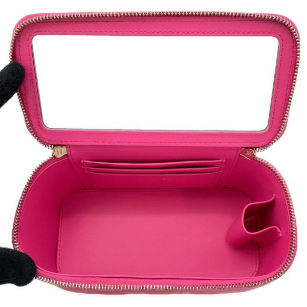 シャネル チェーンショルダーバッグ バニティケース ココマーク マトラッセ キャビアスキン AP1341 CHANEL