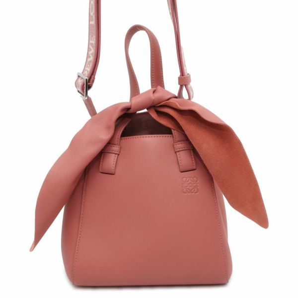 LOEWE ハンドバッグ ハンモック ナゲット バニー 2way ロエベ ハンドバッグ ハンモック ナゲット バニー レザー