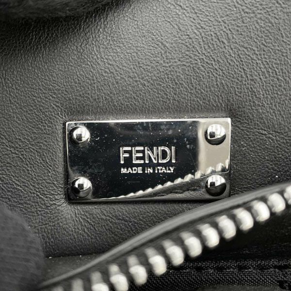 フェンディ ボストンバッグ ピーカブー アイコニック ラージ 7VA502 FENDI 2wayショルダーバッグ 黒