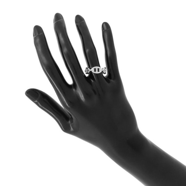 エルメス リング シェーヌダンクル アンシェネPM Enchainee SV925シルバー リングサイズ52 HERMES ジュエリー