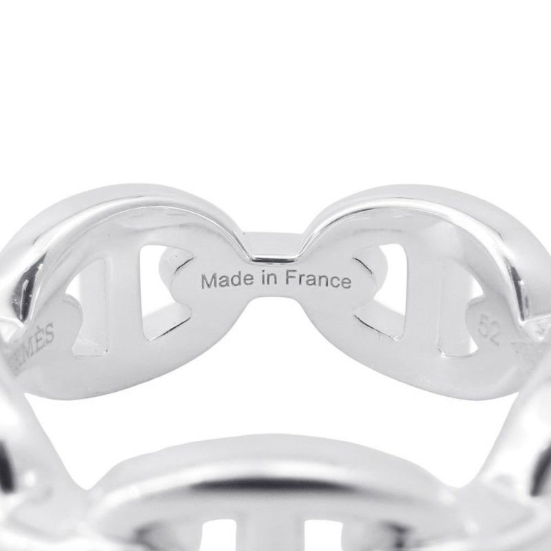 エルメス リング シェーヌダンクル アンシェネPM Enchainee SV925シルバー リングサイズ52 HERMES ジュエリー
