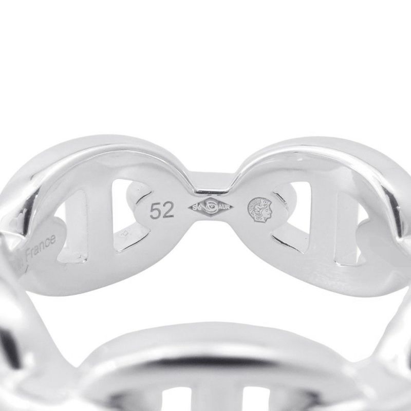 エルメス リング シェーヌダンクル アンシェネPM Enchainee SV925シルバー リングサイズ52 HERMES ジュエリー