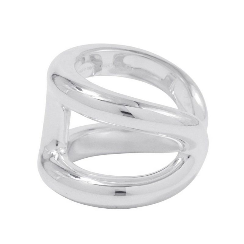 エルメス リング オスモズGM Osmose SV925シルバー リングサイズ52 HERMES ジュエリー 指輪