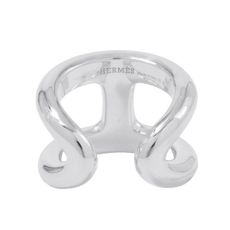 エルメス リング オスモズGM Osmose SV925シルバー リングサイズ52 HERMES ジュエリー 指輪