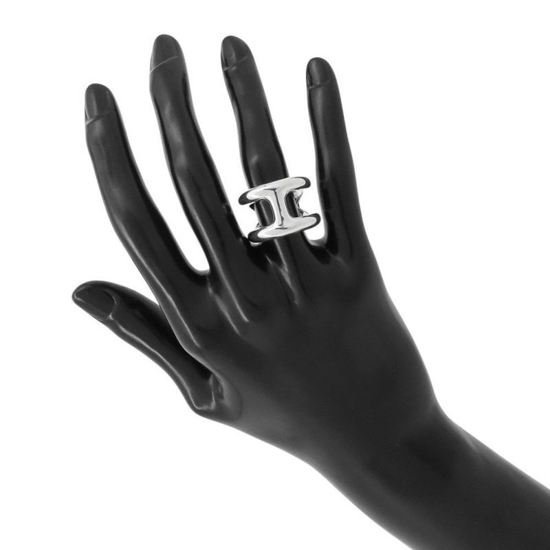 エルメス リング オスモズGM Osmose SV925シルバー リングサイズ52 HERMES ジュエリー 指輪