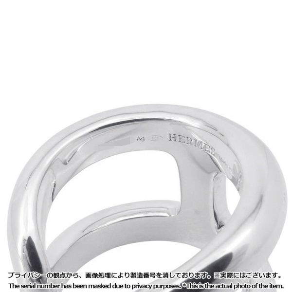 エルメス リング オスモズGM Osmose SV925シルバー リングサイズ52 HERMES ジュエリー 指輪