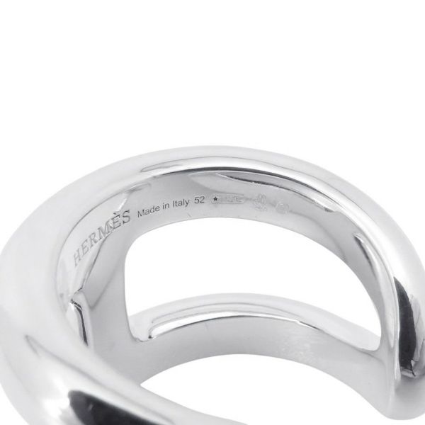 エルメス リング オスモズGM Osmose SV925シルバー リングサイズ52 HERMES ジュエリー 指輪