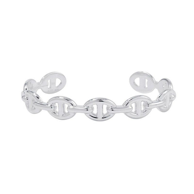 エルメス ブレスレット シェーヌダンクル アンシェネ バングル SV925シルバー サイズSH HERMES バングル