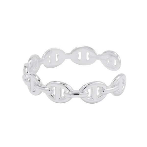 エルメス ブレスレット シェーヌダンクル アンシェネ バングル SV925シルバー サイズSH HERMES バングル