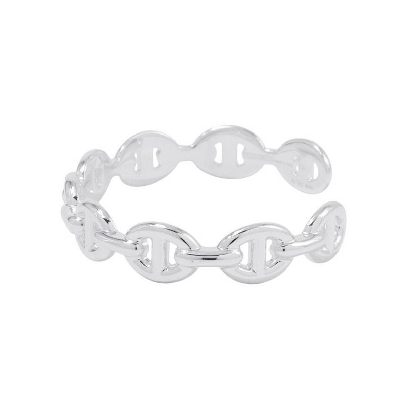 エルメス ブレスレット シェーヌダンクル アンシェネ バングル SV925シルバー サイズSH HERMES バングル