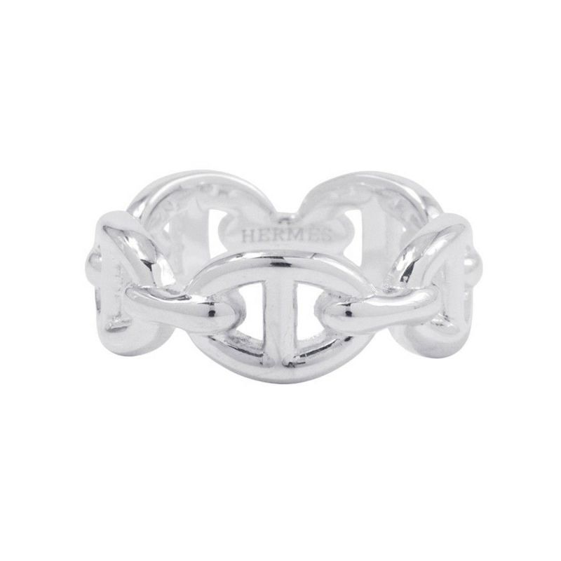 エルメス リング シェーヌダンクル アンシェネPM Enchainee SV925シルバー リングサイズ51 HERMES ジュエリー