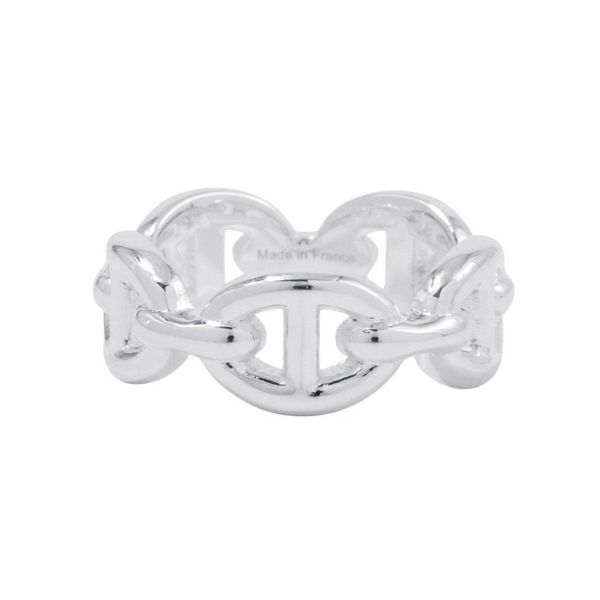 エルメス リング シェーヌダンクル アンシェネPM Enchainee SV925シルバー リングサイズ51 HERMES ジュエリー