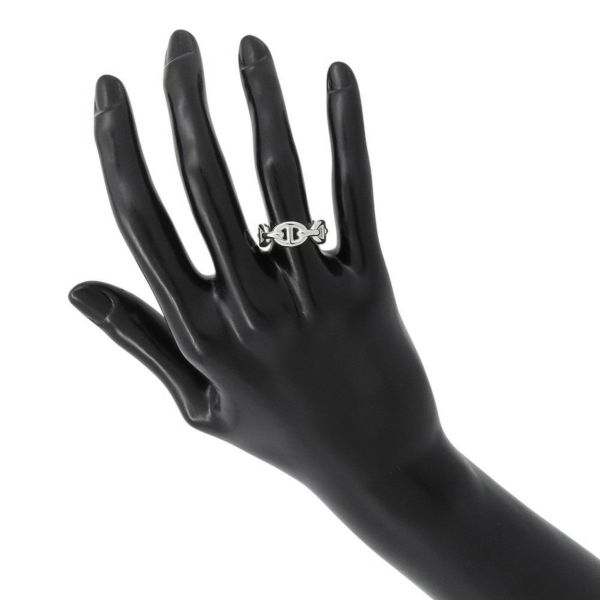 エルメス リング シェーヌダンクル アンシェネPM Enchainee SV925シルバー リングサイズ51 HERMES ジュエリー