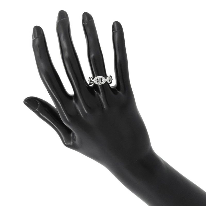 エルメス リング シェーヌダンクル アンシェネPM Enchainee SV925シルバー リングサイズ51 HERMES ジュエリー