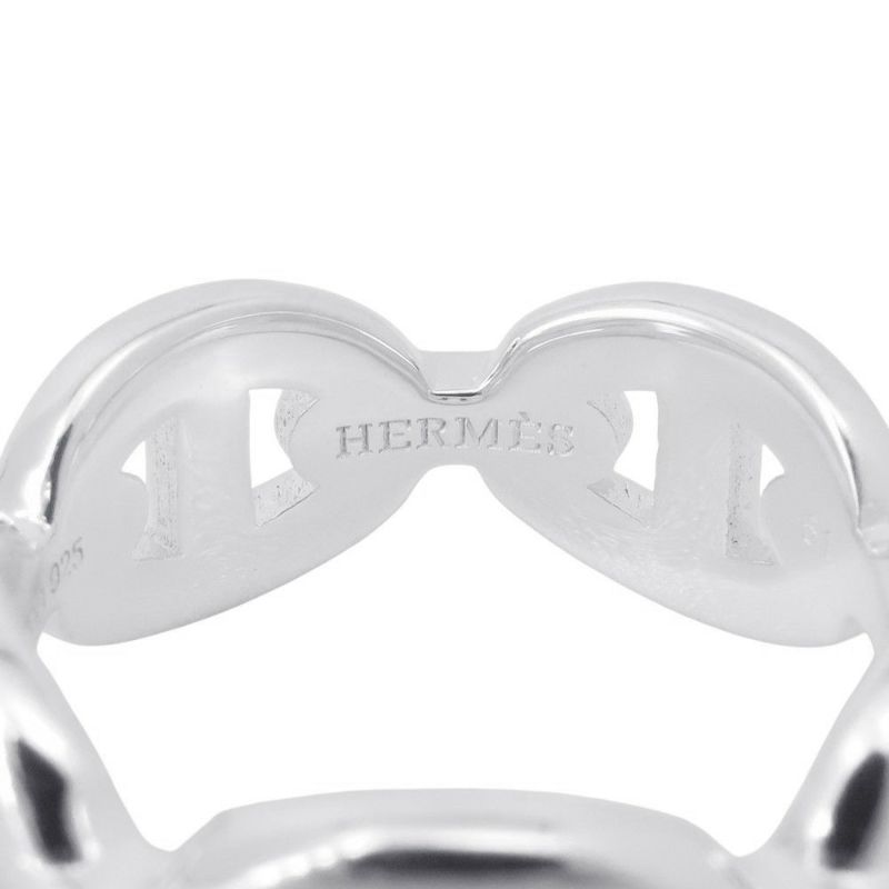 エルメス リング シェーヌダンクル アンシェネPM Enchainee SV925シルバー リングサイズ51 HERMES ジュエリー
