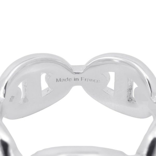 エルメス リング シェーヌダンクル アンシェネPM Enchainee SV925シルバー リングサイズ51 HERMES ジュエリー