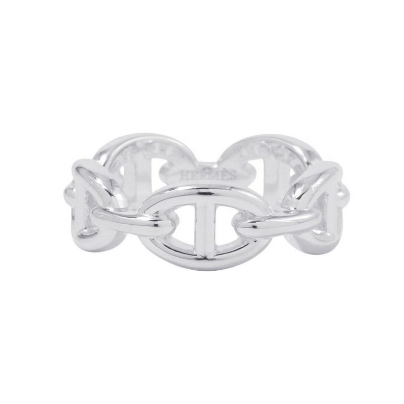 エルメス リング シェーヌダンクル アンシェネPM Enchainee SV925シルバー リングサイズ55 HERMES ジュエリー