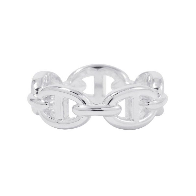 エルメス リング シェーヌダンクル アンシェネPM Enchainee SV925シルバー リングサイズ55 HERMES ジュエリー