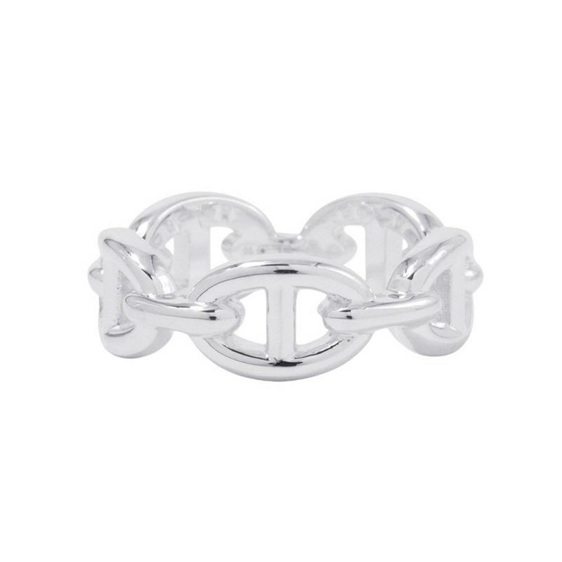 エルメス リング シェーヌダンクル アンシェネPM Enchainee SV925シルバー リングサイズ55 HERMES ジュエリー