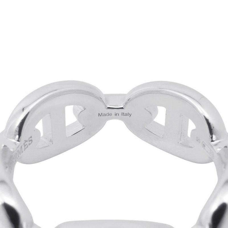 エルメス リング シェーヌダンクル アンシェネPM Enchainee SV925シルバー リングサイズ55 HERMES ジュエリー