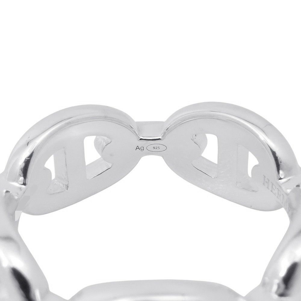 エルメス リング シェーヌダンクル アンシェネPM Enchainee SV925シルバー リングサイズ55 HERMES ジュエリー