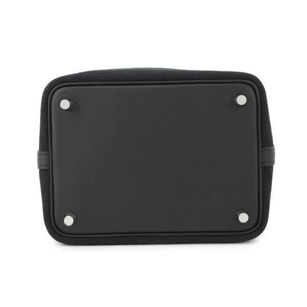 エルメス ハンドバッグ ピコタンロックPM カーゴ ブラック/シルバー