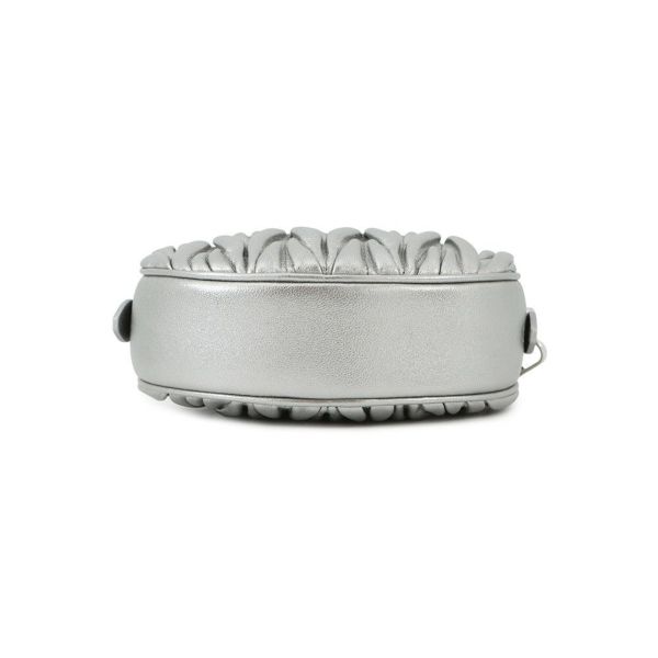 ミュウミュウ チェーンショルダーバッグ マテラッセ クリスタル レザー 5BH191 Miu Miu