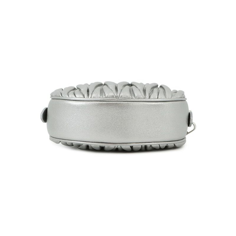 ミュウミュウ チェーンショルダーバッグ マテラッセ クリスタル レザー 5BH191 Miu Miu