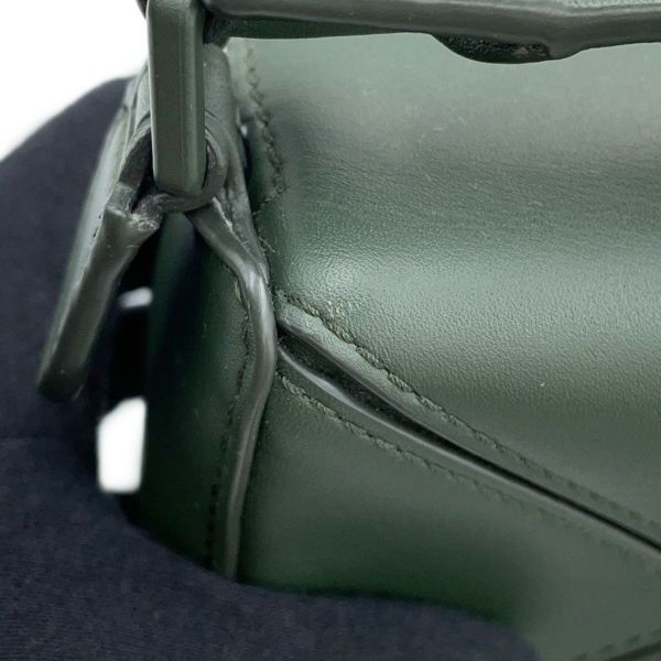 ロエベ ハンドバッグ パズルバッグ ミニ レザー A510U95X58 LOEWE 2way トーンオントーン