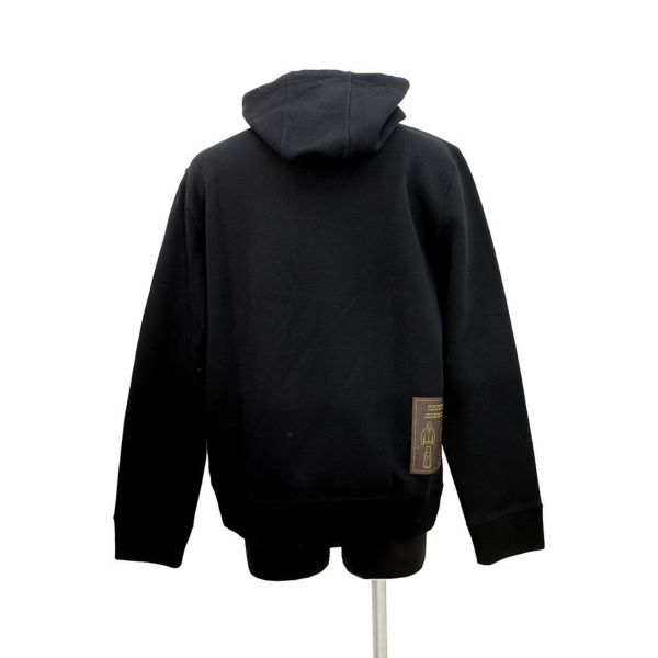 ルイヴィトン パーカー ダブルフェイストラベルフーディ メンズサイズXL 1A7XEQ LOUIS VUITTON トップス 黒 ブラック