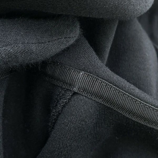 ルイヴィトン パーカー ダブルフェイストラベルフーディ メンズサイズXL 1A7XEQ LOUIS VUITTON トップス 黒 ブラック