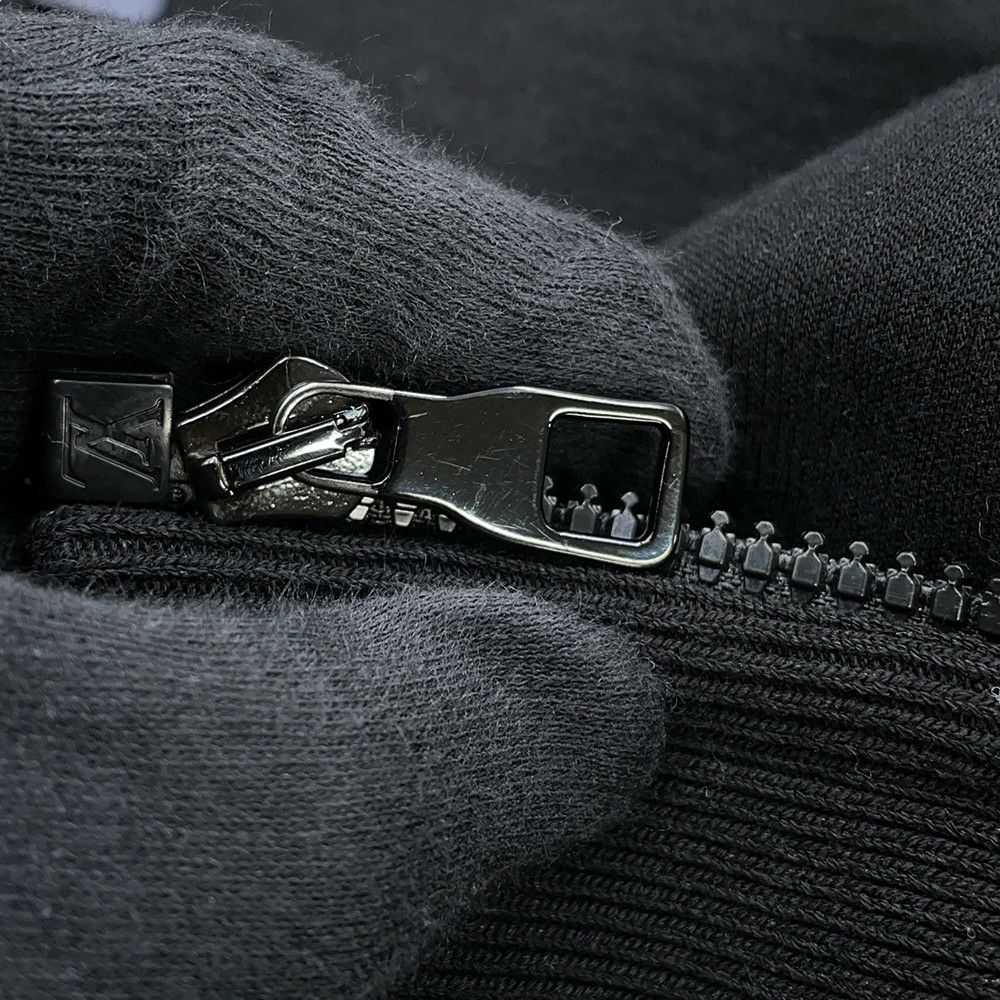 ルイヴィトン パーカー ダブルフェイストラベルフーディ メンズサイズXL 1A7XEQ LOUIS VUITTON トップス 黒 ブラック