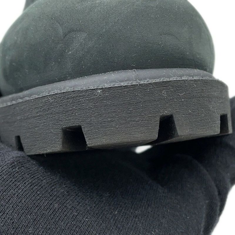 ルイヴィトン ブーツ LV × Timberland 6-IN アンクルブーツ スエード メンズサイズ9 1/2 LOUIS VUITTON 黒 ブラック