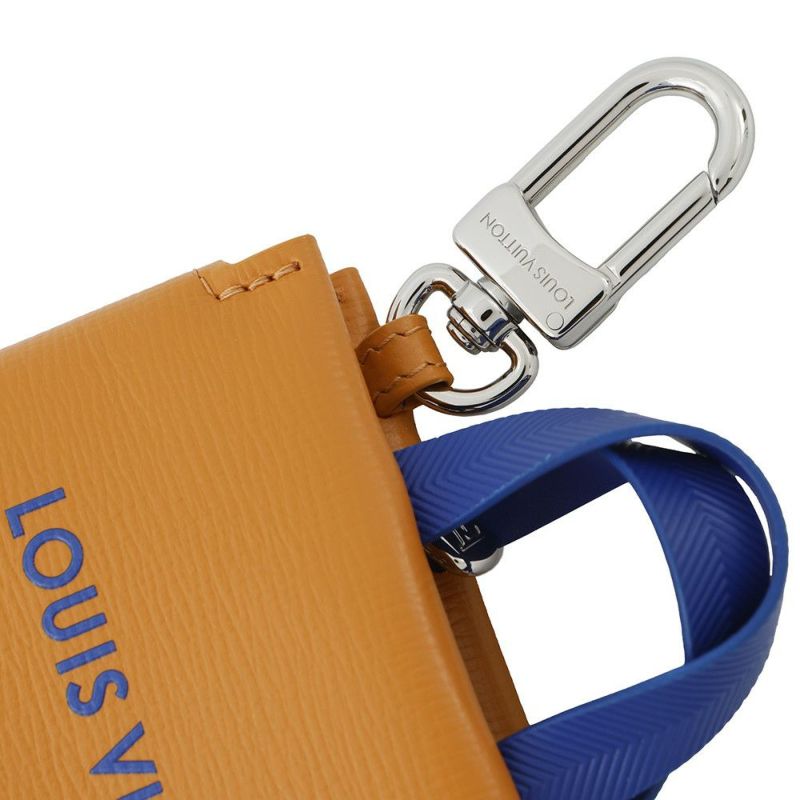 ルイヴィトン バッグチャーム レザー LV ミニ ショッパー M02699 LOUIS VUITTON キーホルダー