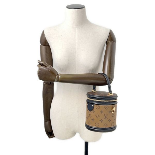 ルイヴィトン ハンドバッグ モノグラム・リバース カンヌ M43986 LOUIS VUITTON 2way バニティバッグ