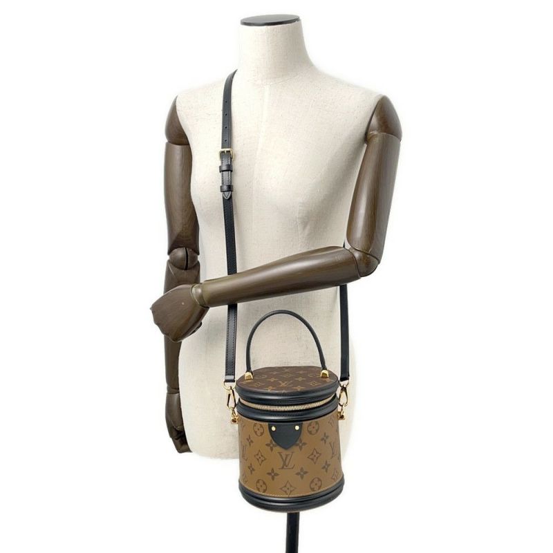 ルイヴィトン ハンドバッグ モノグラム・リバース カンヌ M43986 LOUIS VUITTON 2way バニティバッグ