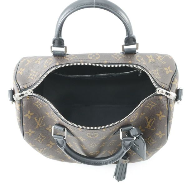 ルイヴィトン ハンドバッグ モノグラム スピーディ・バンドリエール30 ソフト M12243 LOUIS VUITTON 2way ブラック 黒