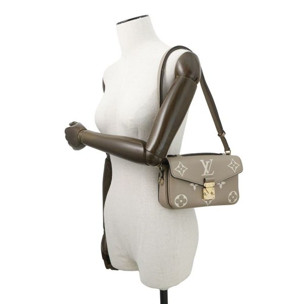 ルイヴィトン ハンドバッグ モノグラム・アンプラント ポシェット・メティス EW M23081 LOUIS VUITTON 2way